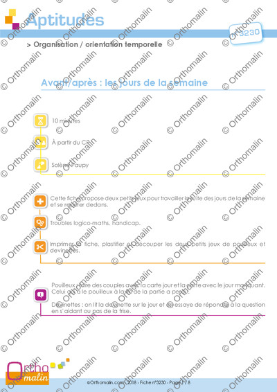 Page 1 de la fiche