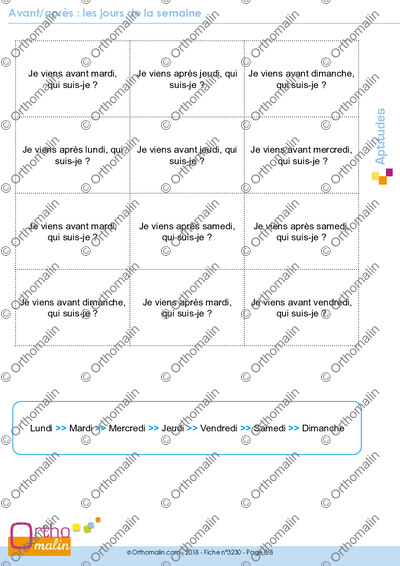 Page 8 de la fiche
