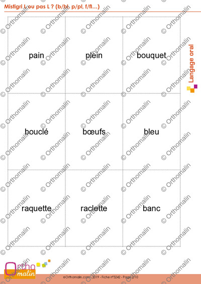 Page 2 de la fiche