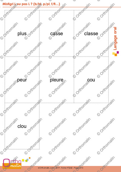 Page 5 de la fiche