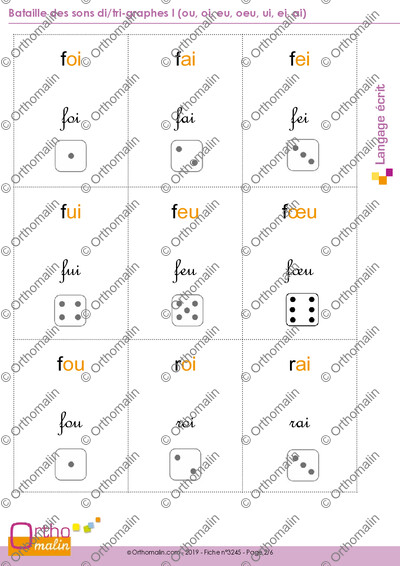 Page 2 de la fiche
