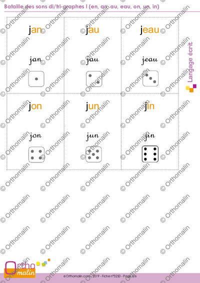 Page 6 de la fiche