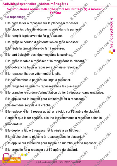 Page 18 de la fiche