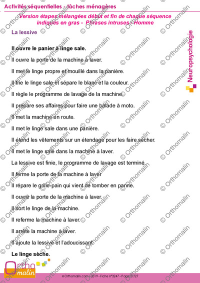 Page 21 de la fiche