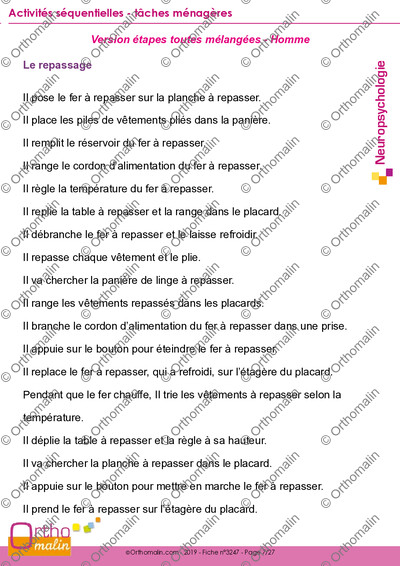 Page 7 de la fiche