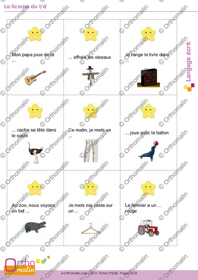 Page 16 de la fiche
