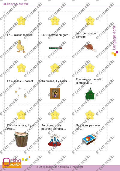 Page 17 de la fiche