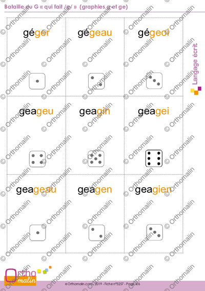Page 4 de la fiche