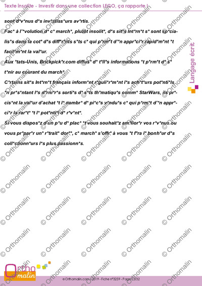 Page 13 de la fiche