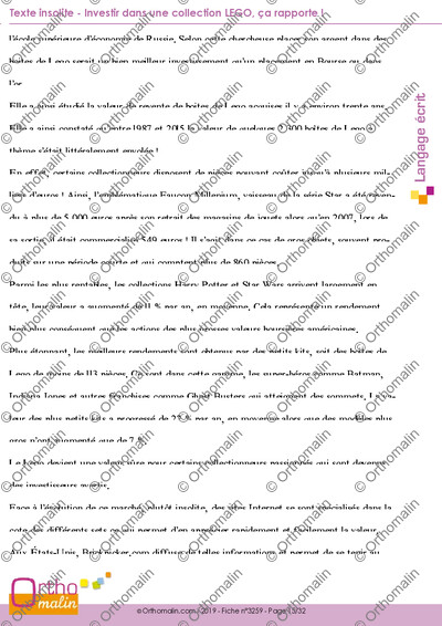 Page 15 de la fiche