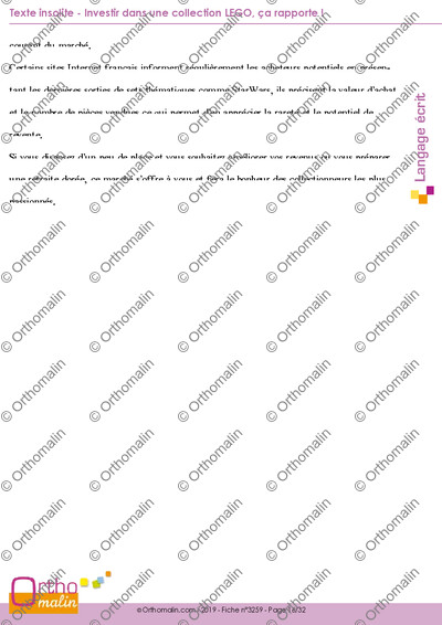 Page 16 de la fiche