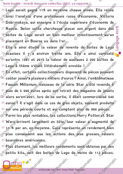 Page 6 de la fiche
