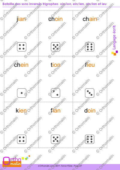 Page 5 de la fiche