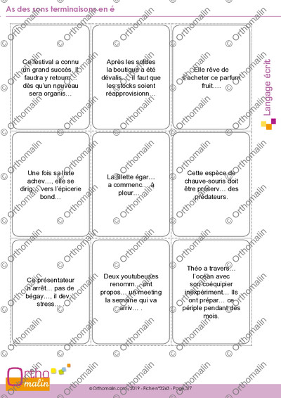 Page 3 de la fiche