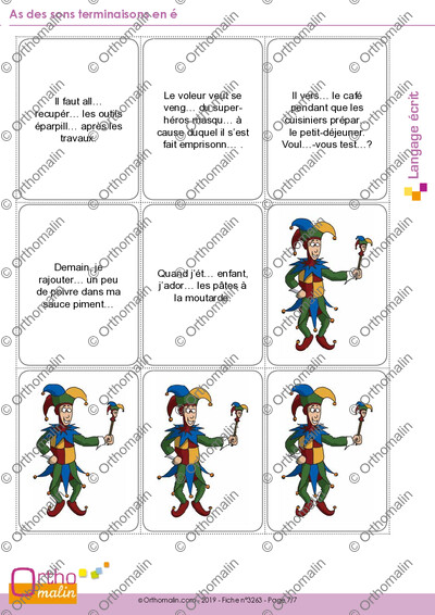 Page 7 de la fiche
