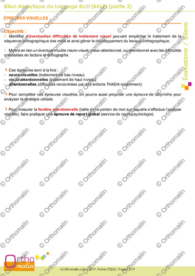 Page 13 de la fiche