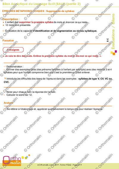 Page 6 de la fiche