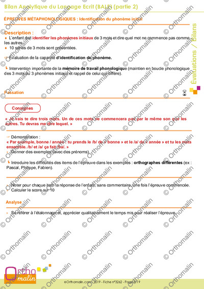 Page 8 de la fiche