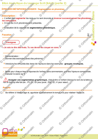Page 9 de la fiche