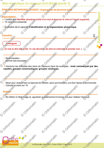 Page 10 de la fiche