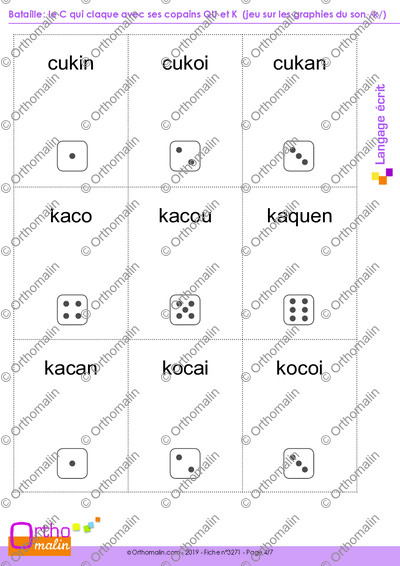 Page 4 de la fiche