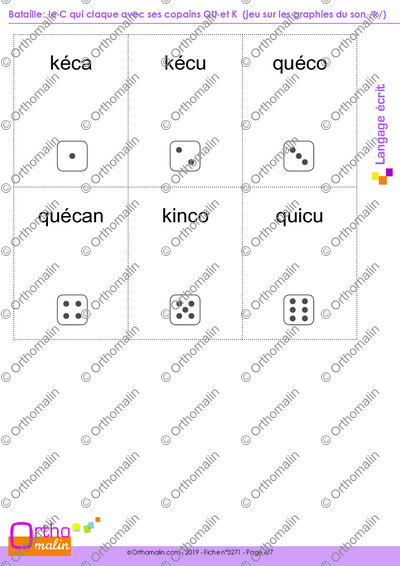 Page 6 de la fiche