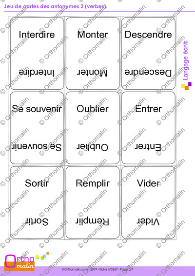 Page 3 de la fiche