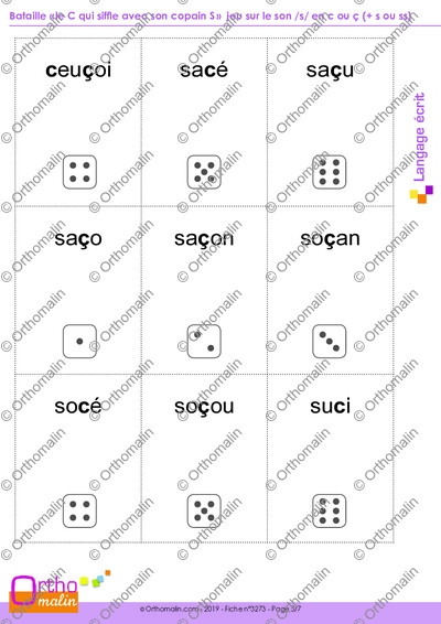 Page 5 de la fiche