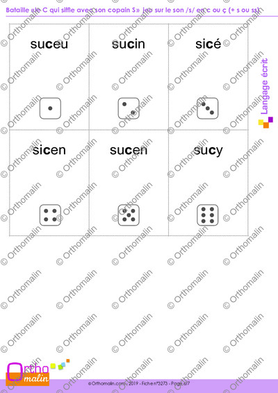 Page 6 de la fiche