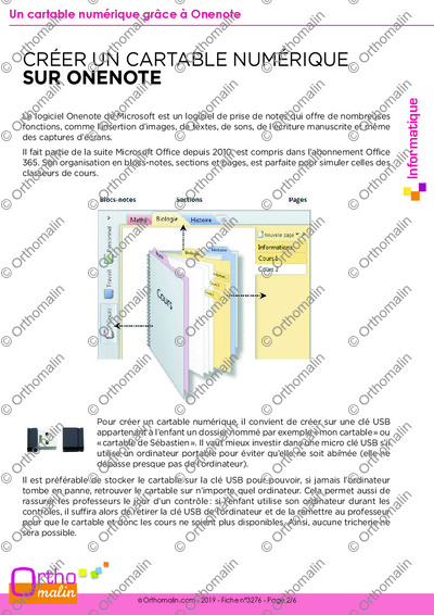 Page 2 de la fiche