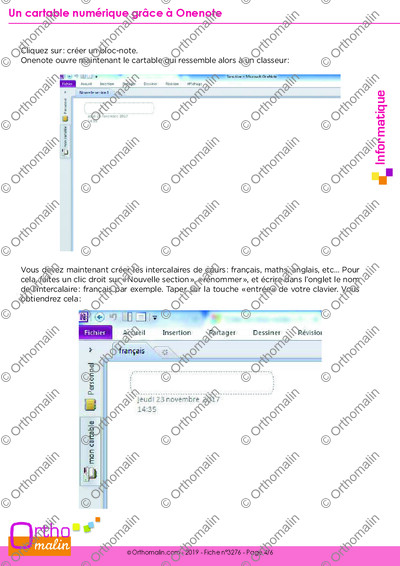 Page 4 de la fiche