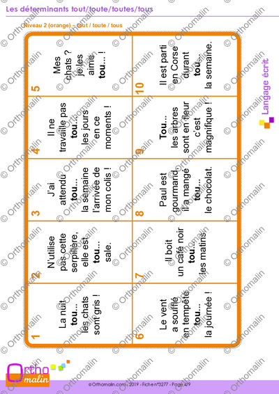 Page 4 de la fiche