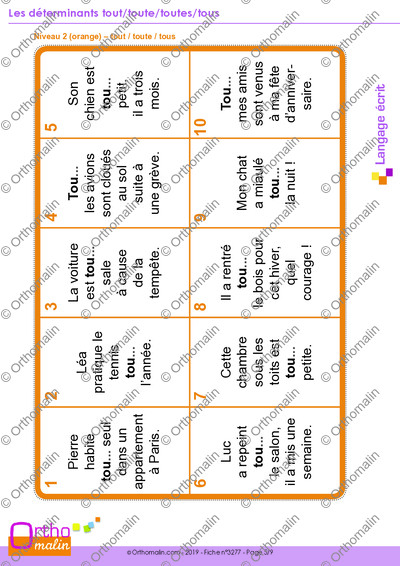 Page 5 de la fiche