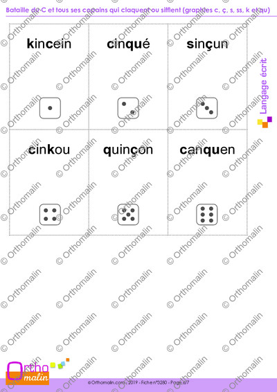 Page 6 de la fiche