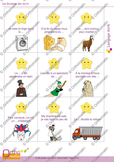 Page 11 de la fiche