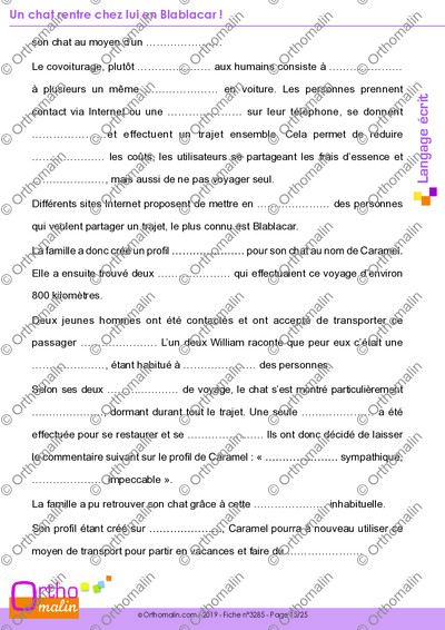 Page 15 de la fiche