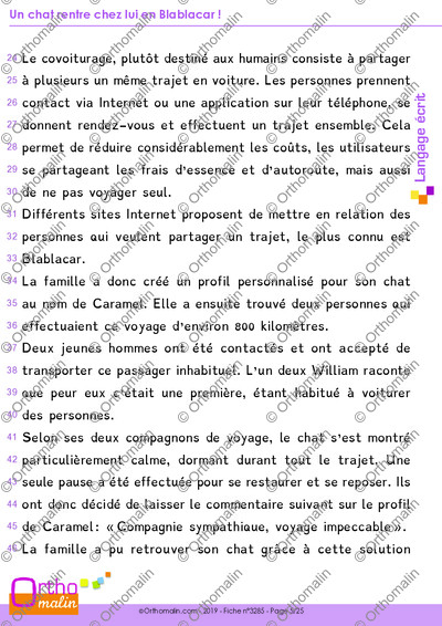 Page 5 de la fiche