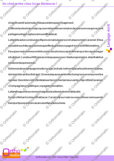 Page 8 de la fiche