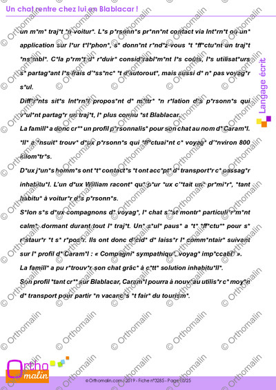 Page 10 de la fiche