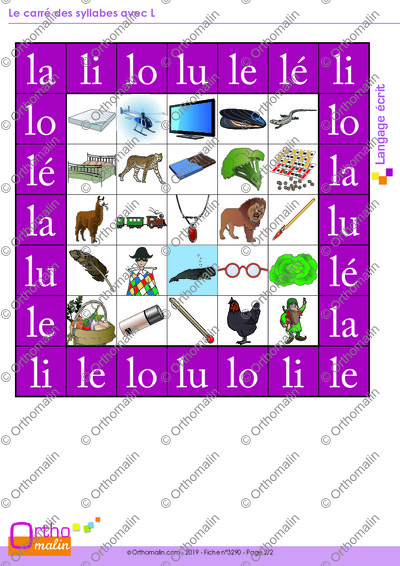 Page 2 de la fiche