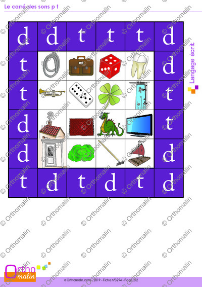 Page 2 de la fiche