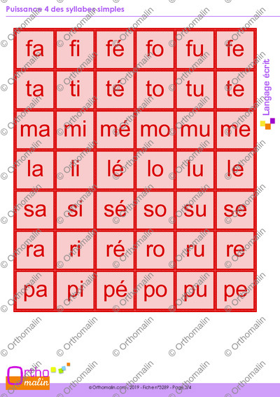 Page 3 de la fiche