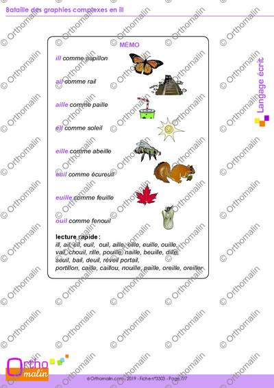 Page 7 de la fiche