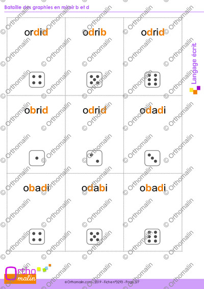 Page 5 de la fiche