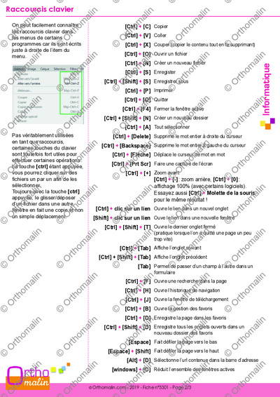 Page 2 de la fiche
