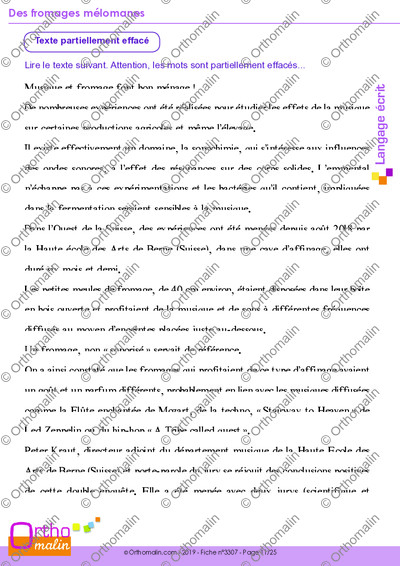 Page 11 de la fiche