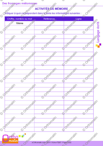 Page 13 de la fiche