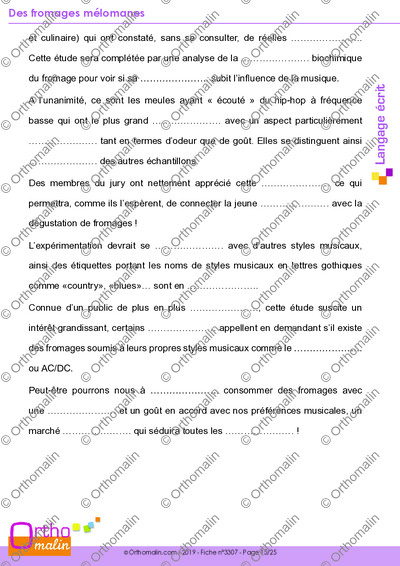 Page 15 de la fiche