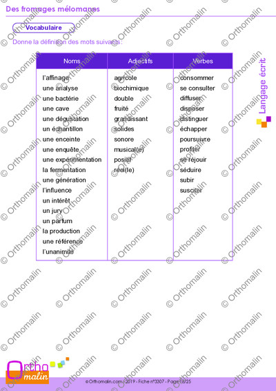 Page 18 de la fiche