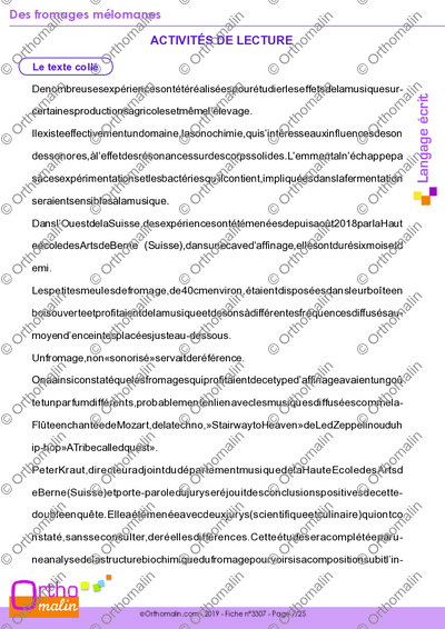 Page 7 de la fiche
